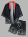 Print Kimono With Beach Shorts Set - Grafton Collection