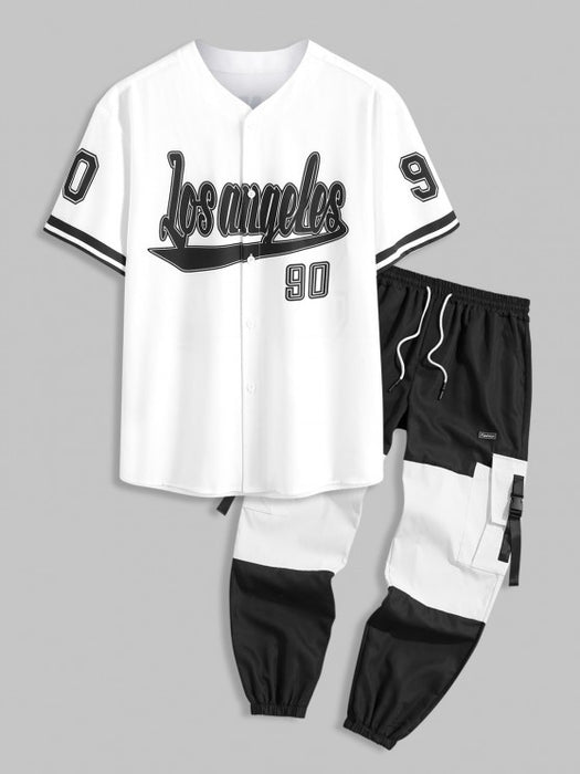 Los Angeles Shirt And Feet Cargo Pant