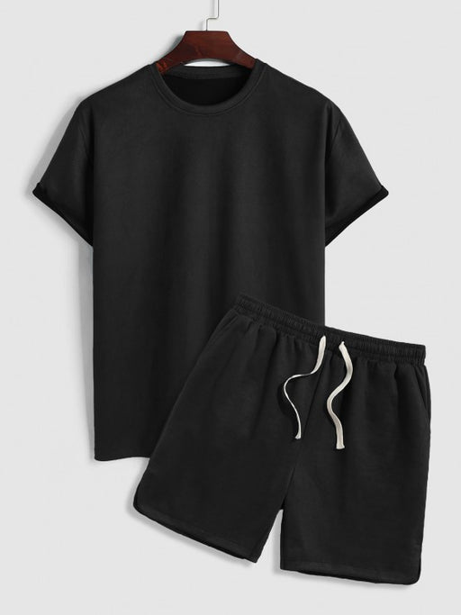 Short Sleeves T Shirt And Shorts Set - Grafton Collection