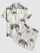 Coconut Tree Printed Shirt And Shorts - Grafton Collection