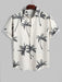 Coconut Tree Printed Shirt And Shorts - Grafton Collection