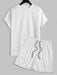 Cloth Short Sleeves T Shirt With Shorts Set - Grafton Collection
