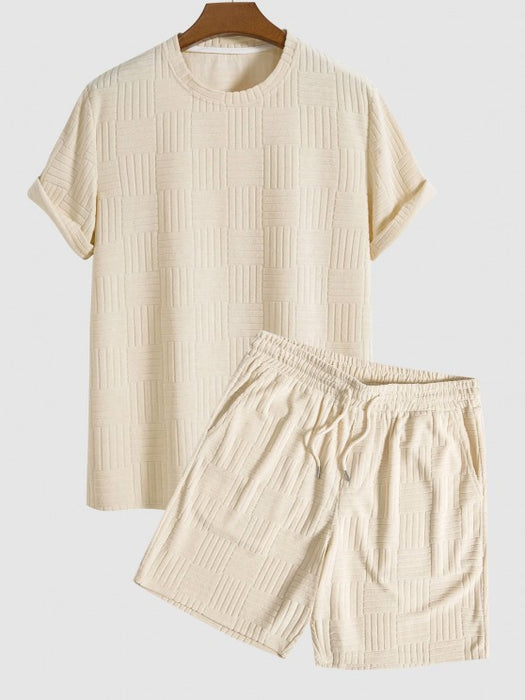 Cloth Short Sleeves T Shirt With Shorts Set