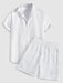 Short Sleeve Shirt And Shorts Set - Grafton Collection