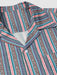 Retro Striped Geo Pattern Short Sleeves Shirt And Shorts Set - Grafton Collection