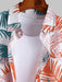 Tropical Palm Printed Shirt And Shorts - Grafton Collection