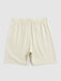 V Neck Plain Shirt And Drawstring Shorts - Grafton Collection