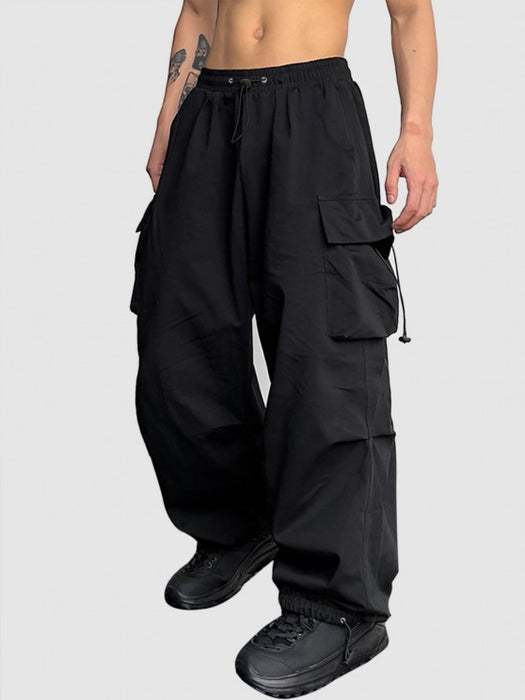 Collared T Shirt And Loose Fit Cargo Pants - Grafton Collection