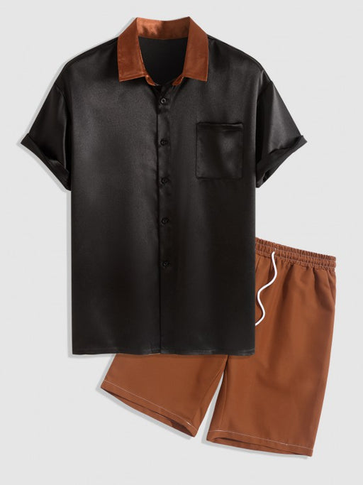 Pocket Shirt And Basic Shorts - Grafton Collection