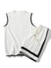 Color Tank Top And Shorts Athletic Set - Grafton Collection