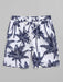 Coconut Tree Printed Shirt And Shorts - Grafton Collection