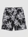 Coconut Tree Printed Shirt And Shorts - Grafton Collection