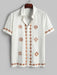 Textured Ethnic Printed Shirt And Shorts - Grafton Collection