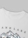 Landscape Graphic T-Shirt And Shorts Set - Grafton Collection