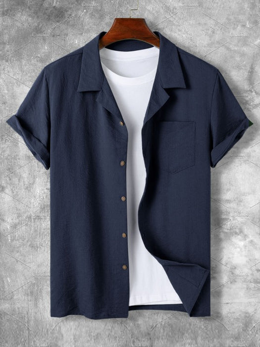 Casual Collar Shirt And Pants - Grafton Collection