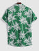 Coconut Tree Printed Shirt And Cargo Pant - Grafton Collection