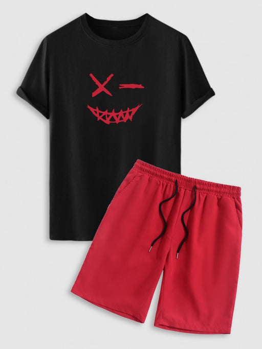 Casual Smile T-Shirt And Shorts - Grafton Collection