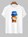 Cartoon Bear T Shirt And Shorts - Grafton Collection