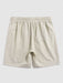 Plain Button Fly Shirt And Drawstring Shorts - Grafton Collection