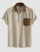 Half Button Pocket Shirt And Shorts - Grafton Collection