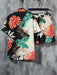 Palm Leaves Printed Shirt And Shorts - Grafton Collection