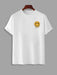 Smiley Graphic T-Shirt And Cargo Short - Grafton Collection