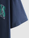 Flag Pattern T Shirt Drawstring Shorts - Grafton Collection
