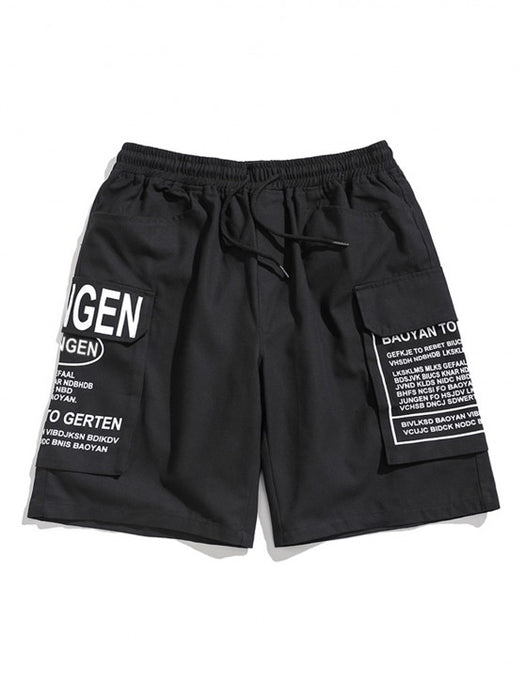 See Through Top And Cargo Shorts Set - Grafton Collection