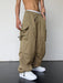 Plain Collar T Shirt And Cargo Pants - Grafton Collection