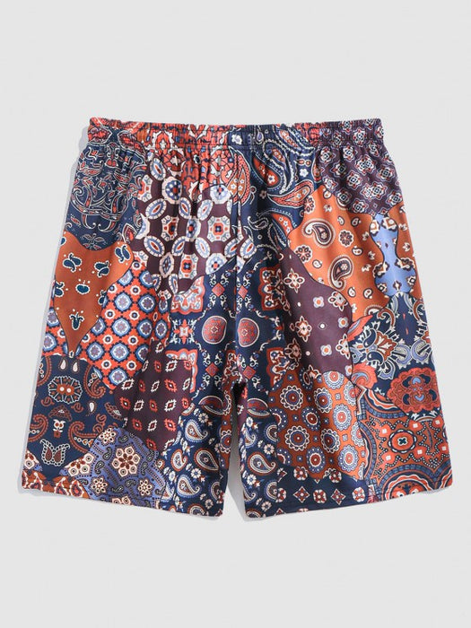 Floral Printed Shirt And Shorts - Grafton Collection