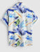 Palm Leaves Shirt and Beach Shorts Set - Grafton Collection