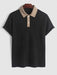 Spliced Polo T Shirt And Bermuda Shorts Set - Grafton Collection