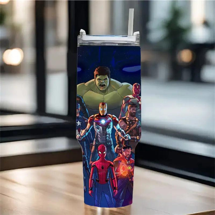 Marvel Universe 40oz Capacity Tumbler With Straw