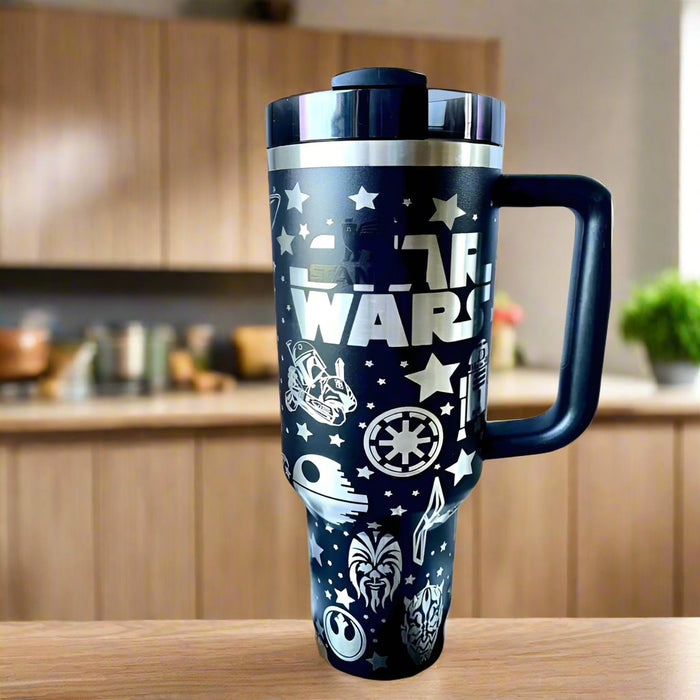 Star Wars 40oz Laser Engraved Stanley Tumbler