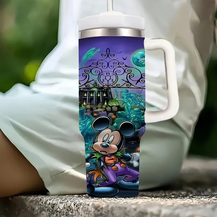 Halloween 40oz Mickey Mouse Insulated Tumbler With Straw