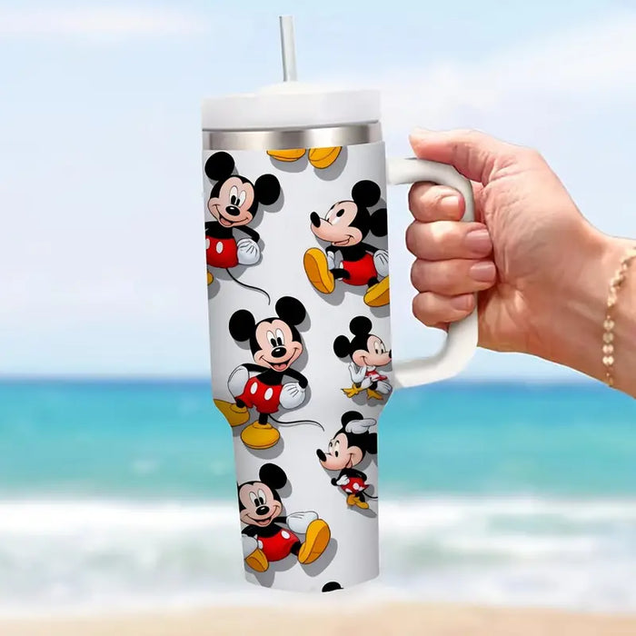 Mickey Vibes 40oz Insulated Drink Tumbler With Handle