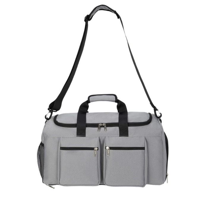 Multi Compartment Travel Duffel Bag