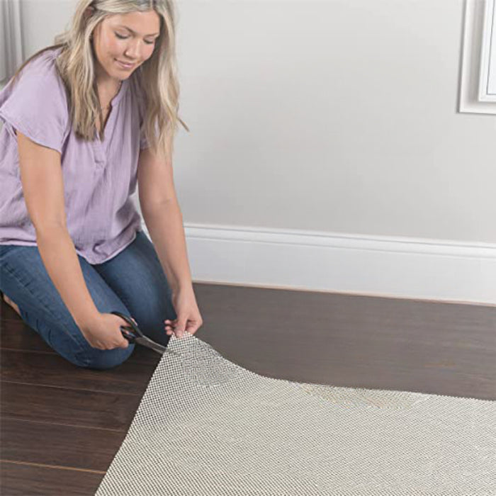 Non Slip Rug Pad Gripper-Extra Thick Pads for Any Hard Surface Floors - Grafton Collection