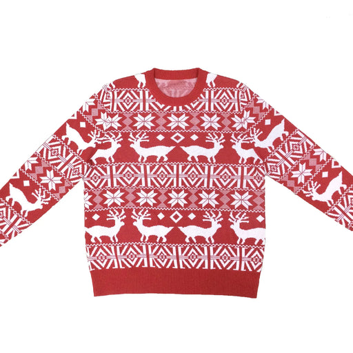 Warm Long Sleeves Fur Christmas Sweater - Grafton Collection