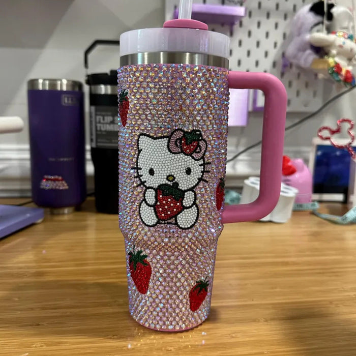 30 Oz Personalized Insulated Tumbler With Handle