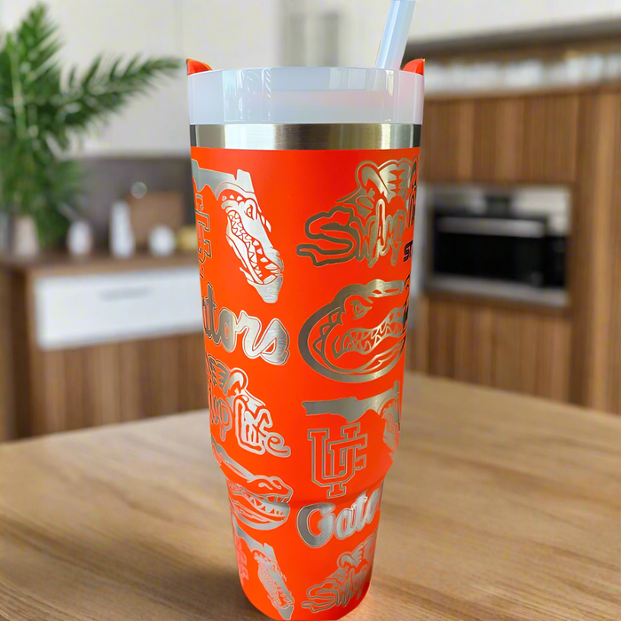 Florida Gators 30oz Laser Engraved Insulated Tumbler