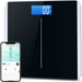 Digital Body Weight Bathroom Scale, Large Blue LCD Backlight Display, High Precision Measurements - Grafton Collection