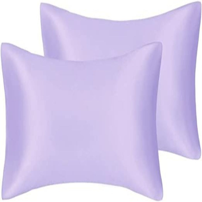 Silk Satin Pillowcase Set of 2 - Silk Pillowcases for Hair and Skin, Satin Pillow Covers 2 Pack with Envelope Closure - Grafton Collection