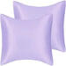 Silk Satin Pillowcase Set of 2 - Silk Pillowcases for Hair and Skin, Satin Pillow Covers 2 Pack with Envelope Closure - Grafton Collection