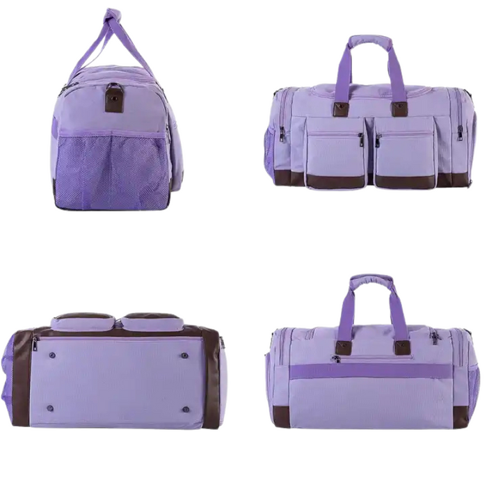 Travel Duffle Luggage Bag With Multiple Pockets