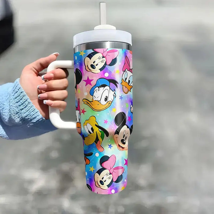 40Oz Cartoon Characters Insulated Tumbler