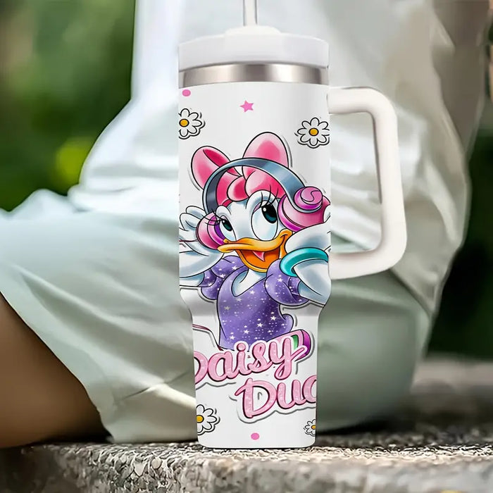 40Oz Daisy Duck Insulated Tumbler