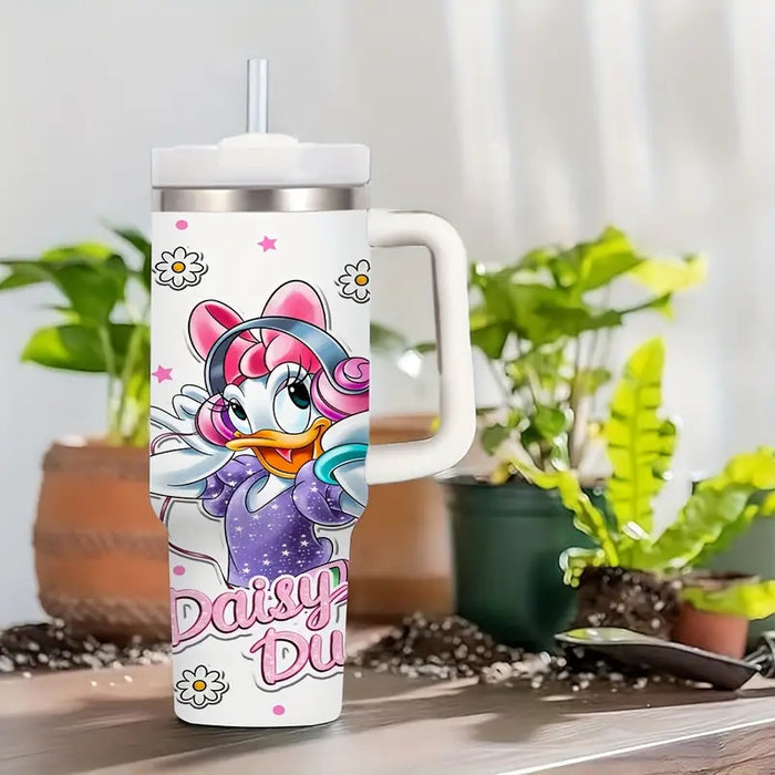 40Oz Daisy Duck Insulated Tumbler