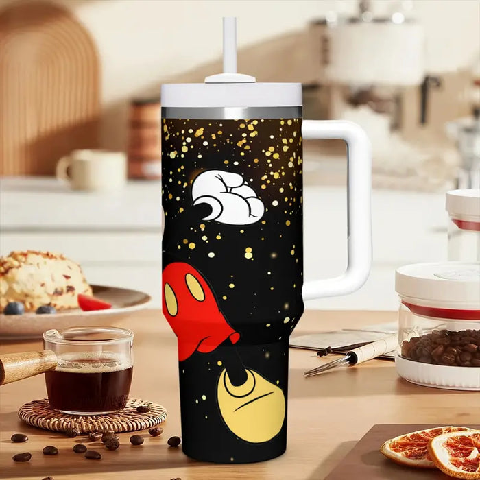 40Oz Mickey Mouse Themed Tumbler