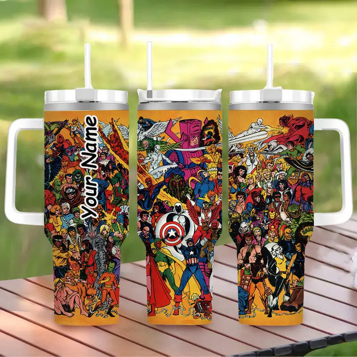 40 Oz Personalized Cinematic Insulated Tumbler